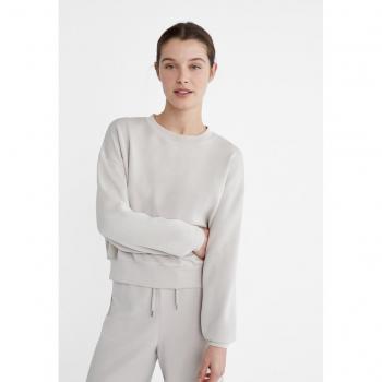 Soft-Touch Modal Sweatshirt - Grey Large