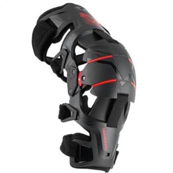Alpinestars RK-1 Plasma Knee Braces - Black Red (L XL)