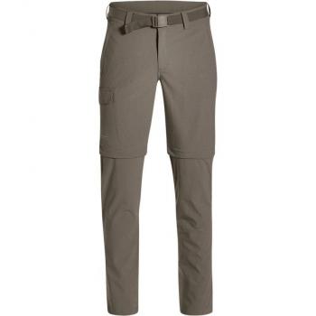 Maier Sports Torid Slim Zip Outdoor Pants - Brown, Short Sizes, 4 Pockets, Slim Fit