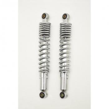 Par amortiguación Rear Shock Absorber 310 mm resorte cromado