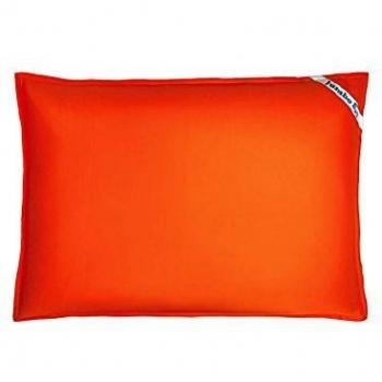 Cojín Flotante Gigante Jumbo Bag 130x170cm Naranja Desmontable