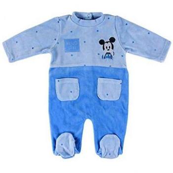Artesania Cerda Pelele Velour Mickey, Azul