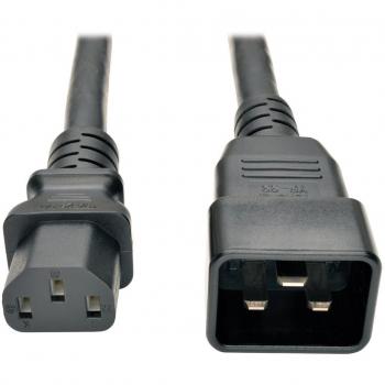 Tripp Lite - Cable (12AWG (IEC-320- C13 a IEC-320-C20), 2.13 m [7 pies], 2,13 m, Male connector / Female connector, C13 acoplador, C20 acoplador, 100 - 250 V, Negro)