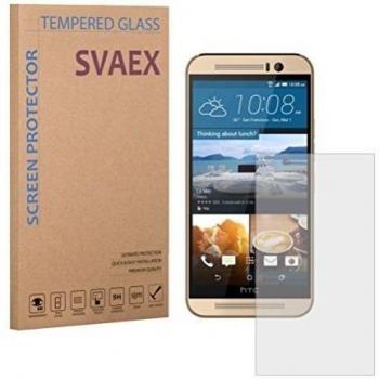 HTC One M9 Protector de Pantalla Premium de Vidrio Templado con Dureza 9H, Alta Definición y Bordes Redondeados 2.5D