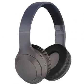Auriculares Inalámbricos de Diadema Klack KBT-1628 con Bluetooth 5.0 para Música y Llamadas - Gris