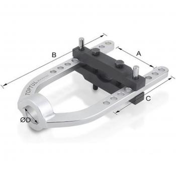 Extractor de juntas y semiejes TOPTUL JEAX0101
