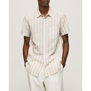 Camisa Pepe Jeans Latimer - 100% Algodón, Rayas