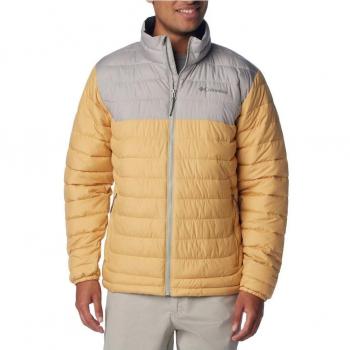 Chaqueta Powder Lite™ Amarillo para hombre de Columbia - Plumífero ligero y cálido