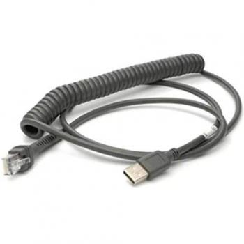 Cable USB Honeywell 53-53235-N-3 de 2,9 m con conector USB A en color negro