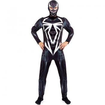 Disfraz de Black Spider Maligno para hombre