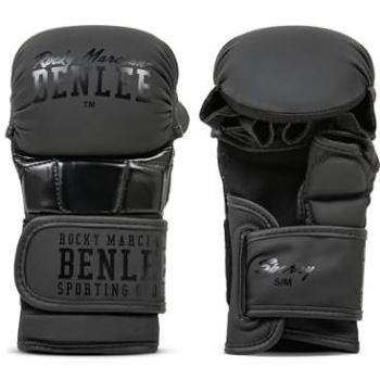 Guantes de Combate MMA Benlee Sparry Sintético Negros S-M