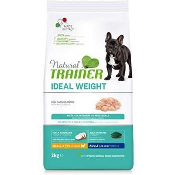 Natural Trainer Ideal Weight - Pienso para Perros Mini-Toy Adult con Carnes Blancas - 2kg