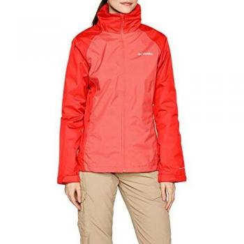 Columbia Tapanga Trail Chaqueta, Mujer, Rojo Bloom, Red Coral), XS