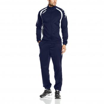 Kappa Bolzano - Chándal para hombre, color azul marino / blanco, talla YS