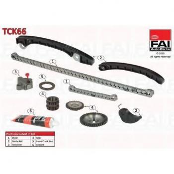 Kit de cadena de distribución FAI AutoParts TCK66