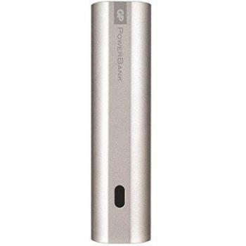 GP Batteries GPACCFN02001 - Batería externa de 2600 mAh, color plata