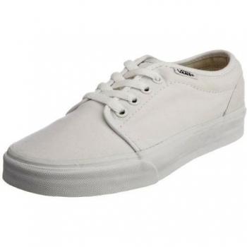 Vans V99ZW00 - Zapatillas de cuero para mujer, color  Blanco