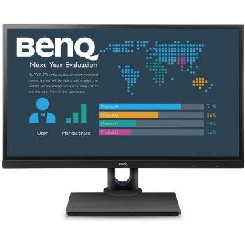 BenQ BL2706HT 27 - Monitor Profesional LED IPS, 1920X1080 FHD, Eye Care, Low Blue Light, Flicker-free, Regulable en altura, HDMI, DVI, VGA.