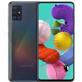 Samsung Galaxy A51, 4GB RAM, 128GB ROM, Pantalla de 6.5, Color Negro