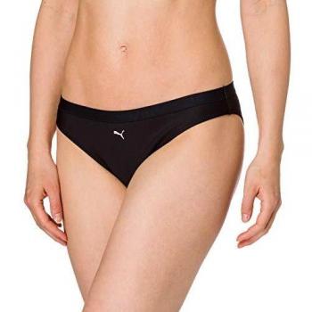 PUMA Swim Women's Scuba Brief Parte Inferior de Bikini, Negro, M para Mujer