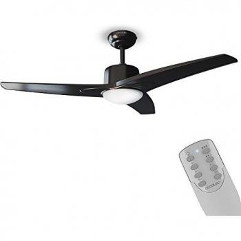 Cecotec EnergySilence Aero 470 Ventilador de Techo con Función Verano/Invierno, Luz y Mando a Distancia, 55W, Gris/Negro, Ø106 cm