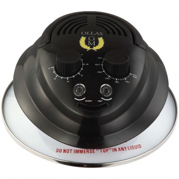 Cabezal de Horno Cecotec para Ollas GM, 700W, Capacidad de 6 Litros, Termostato Ajustable hasta 250ºC con Sistema de Ciclo de Aire Caliente y Temporizador de 60 Minutos