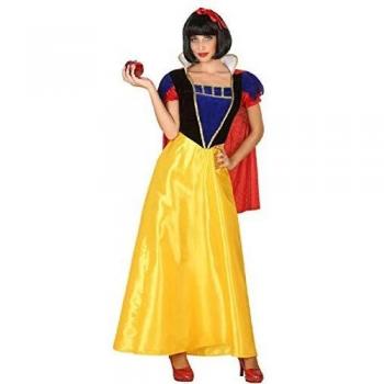 Disfraz de Princesa de Cuento para Adultos - Talla XS/S - Amarillo y Azul