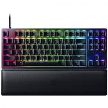 Razer Huntsman V2 Tenkeyless RGB Optical Gaming Keyboard with PBT Double Shot Red Switches, US Layout