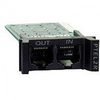 Schneider Electric PTEL2R Módulo de Protección Contra Subidas de Tensión de APC para Línea Analógica, Reemplazable, de 1U, 6.9cm x 4.4cm x 1.9cm, Negro