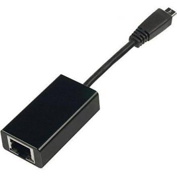Adaptador Ethernet USB 2.0 Micro-B LINDY 10/100 Negro