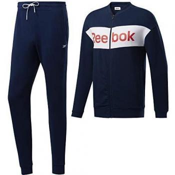 Reebok Te Linear Logo Ft TS Conjunto Deportivo, Hombre, Maruni, XS
