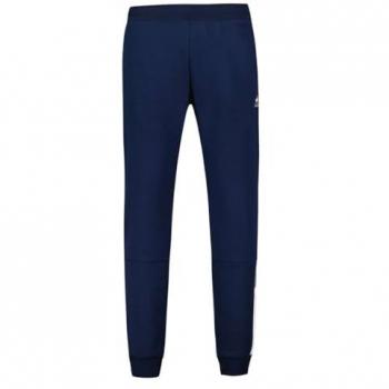 Pantalón Le Coq Sportif Saison 1 Regular para Hombre, azul marino y blanco, talla XXL, cómodo y deportivo