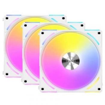 Lian Li UNI FAN AL120 V2 Triple Pack ARGB PWM 120mm White