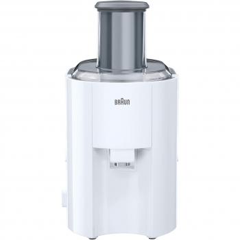 Extractor de Jugo Braun Identity Collection 800W, 2 Litros, con Separador de Espuma y Cepillo de Limpieza - Blanco