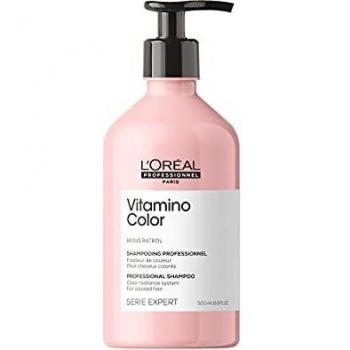 L'Oréal Professionnel Série Expert Vitamino Color Resveratrol Shampoo Champú nutritivo Para cabellos teñidos 500 ml