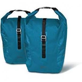Alforjas de bicicleta Acid Travlr 20L Azul Oscuro y Negro