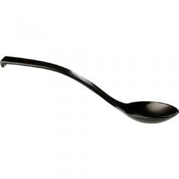 Cuchara de Catering Negra APS - Pack de 6 - Longitud 230 mm