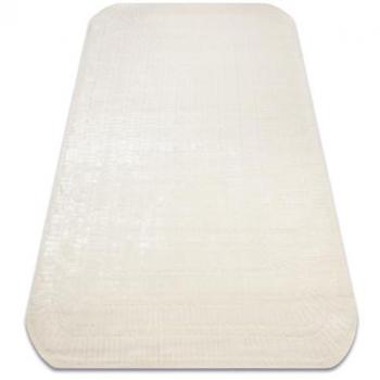 Alfombra Geométrica Exclusiva Estructural Pearl 53132A Crema 192x290 cm