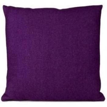 ROROS Tweed - Almohada finewool: Púrpura de almohada