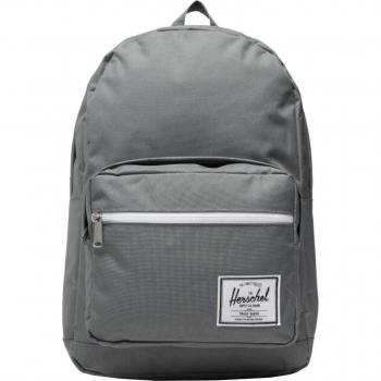 Herschel Pop Quiz Backpack, Mochila para mujeres en color gris, con compartimento principal con cierre de cremallera, organizador interno para dispositivos electrónicos, bolsillo frontal con cremallera, panel trasero acolchado y correas ajustables