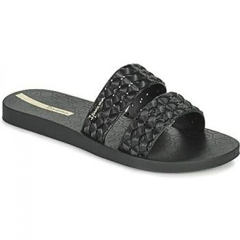 Ipanema Renda II Fem Chanclas, Negro, 35/36