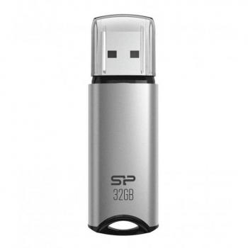 Pendrive Silicon Power Marvel M02 32GB USB 3.2 Plata Aluminio