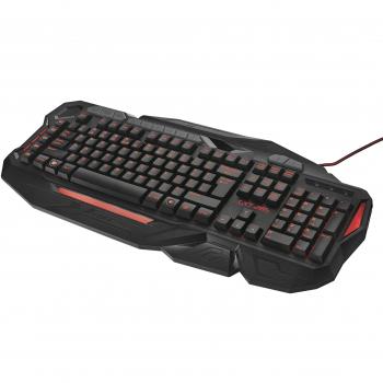 Trust Gaming GXT 285 - Teclado Para Gaming, Iluminación LED