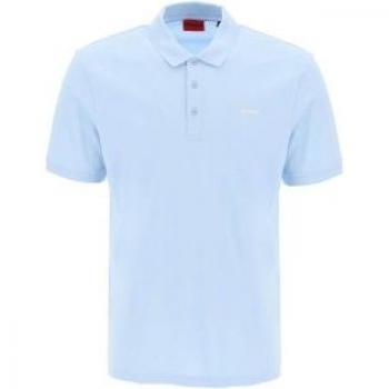 Hugo Boss Polo Shirt HUGO Men Gnawed Blue Size S