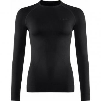 Falke Women's Maximum Warm Long Sleeve Base Layer Shirt - Black