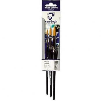 SET Pinceles Redondos Mango Corto
