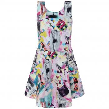 Tuc Tuc Vestido Punto Estampado NIÑA Rollers