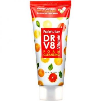 Farmstay Dr. V8 Vitamin Foam Cleansing 100g