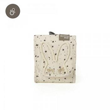 Walking Mum 35850 - Funda chupete estrellas, color beige positive
