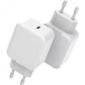 Cargador Universal para Dispositivos Móviles Blanco 20W Carga Rápida AC Interior
